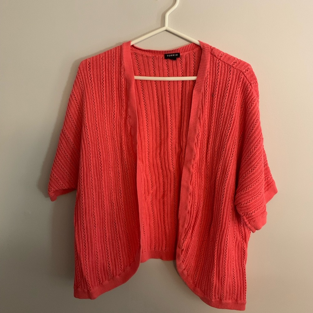 Torrid open cardigan
